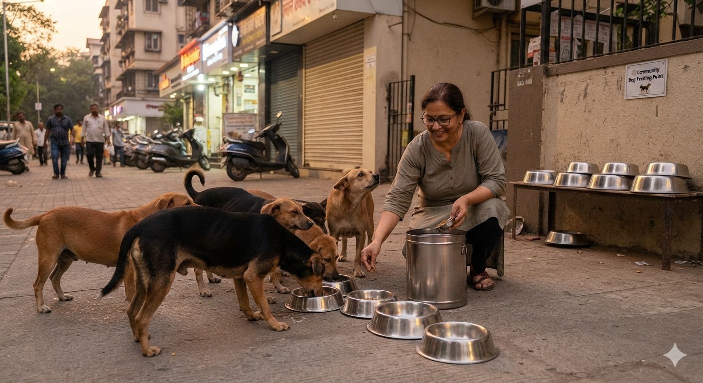 Paws & plan: Feed stray dogs responsibly